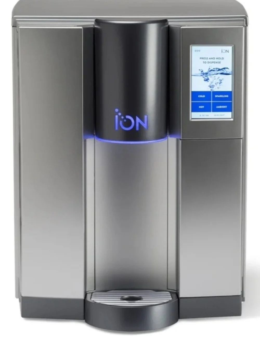 Bottleless Water Dispenser — Black and Silver. Paid 1500, Like New.